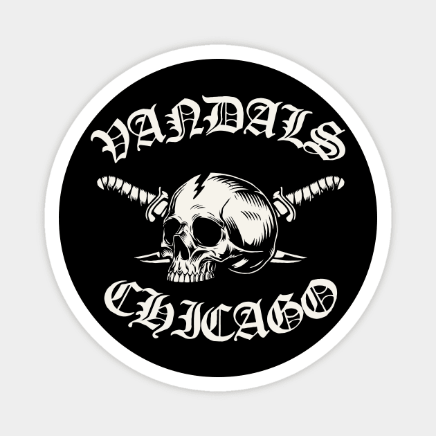 Vandals Chicago Magnet by Melonseta